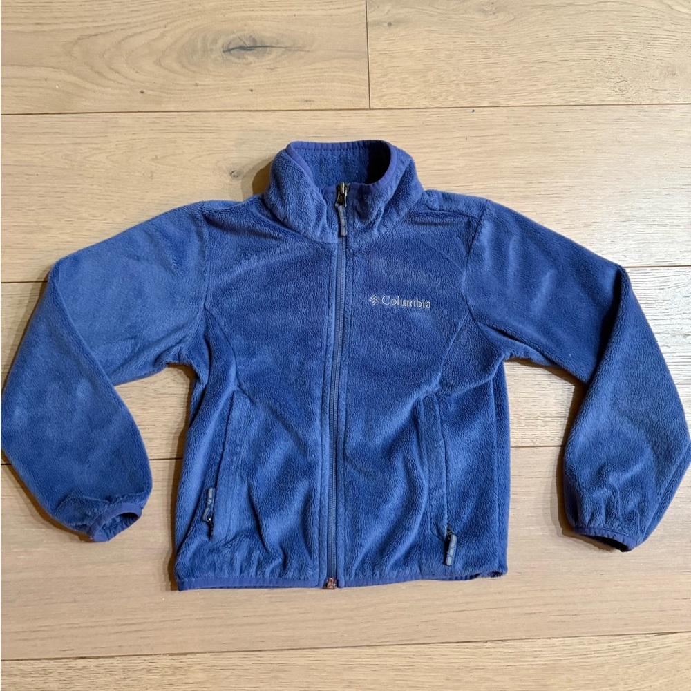 Columbia Kids Blue Fleece Jacket 3T - 4T